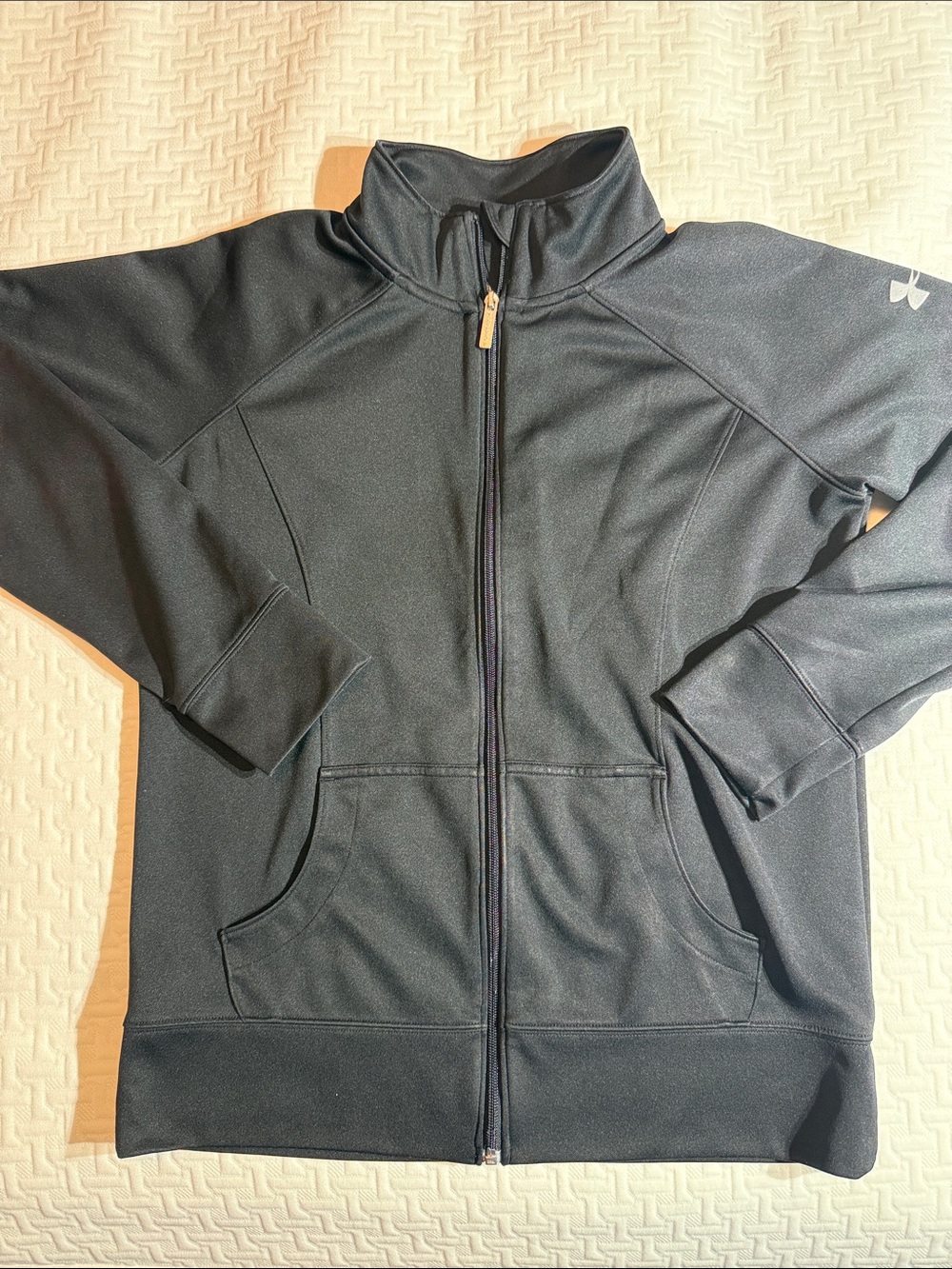 Under Armour Black Full-Zip Women's Athletic Jacket size M